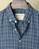 Navy Check Full Shirt