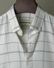 Off white grid check shirt