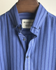 Royal Blue Tone Stripe Shirt