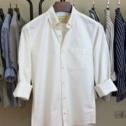 White oxford cotton shirt