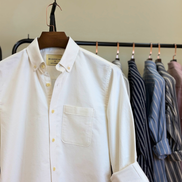White oxford cotton shirt