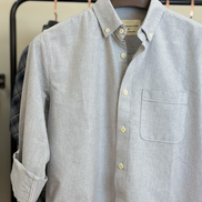 Light Grey oxford cotton shirt