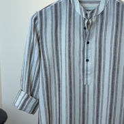 Ash Grey Stripe Katua