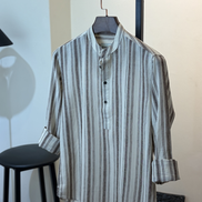 Ash Grey Stripe Katua