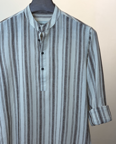 Ash Grey Stripe Katua