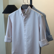 Baby Pink Stripe oxford Shirt
