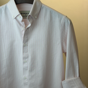 Baby Pink Stripe oxford Shirt