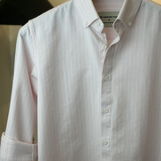 Baby Pink Stripe oxford Shirt
