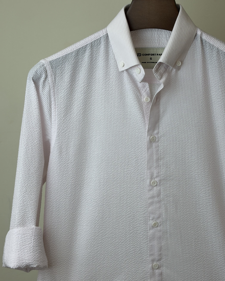 Baby pink Texture Shirt