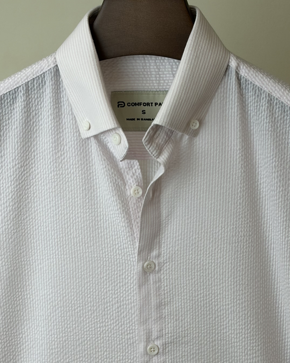 Baby pink Texture Shirt