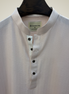 Baby pink with  Soft pastel sky blue with subtle tonal self-stripes