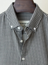 Black White Mini Check Shirt