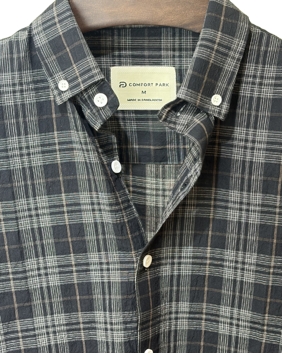 Black & Tan Plaid