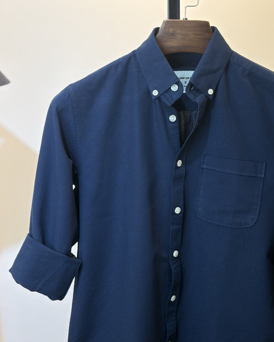 Deep navy oxford shirt