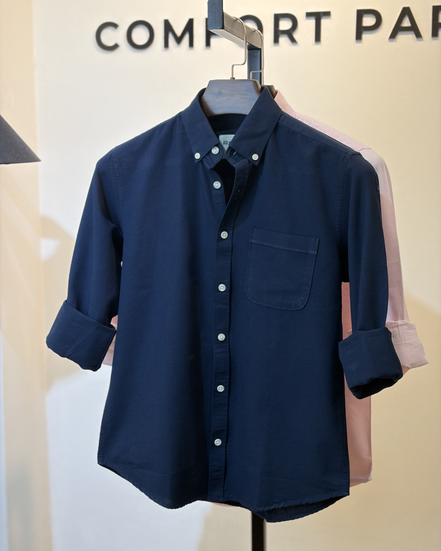 Deep navy oxford shirt