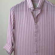 Blush Pink Stripe Shirt