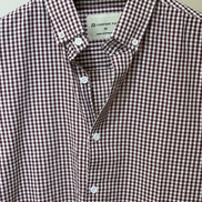 Burgundy Gingham