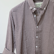 Burgundy Gingham