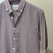 Burgundy Gingham