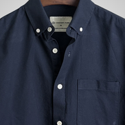 Classic Navy oxford cotton shirt