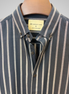 Charcoal Navy Vertical Stripe Shirt