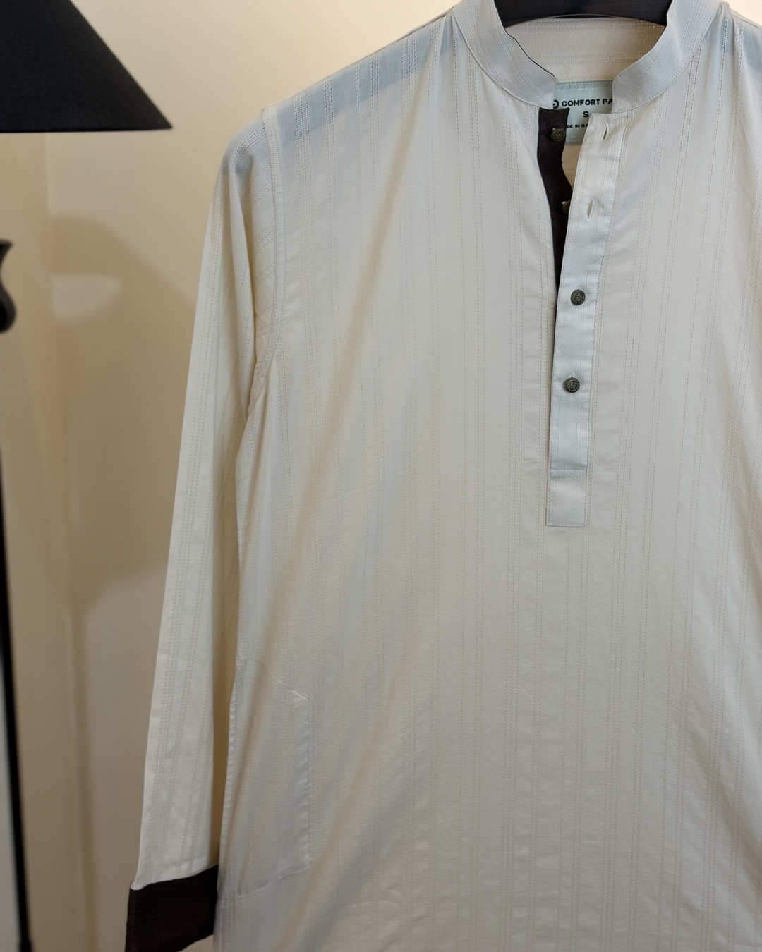 Cream Ember Panjabi