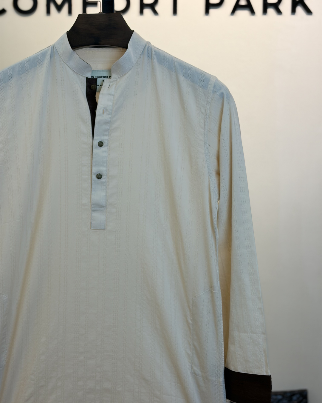 Cream Ember Panjabi