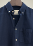 Dark Sapphire Blue oxford cotton shirt