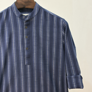 Dark navy with white stripes katua