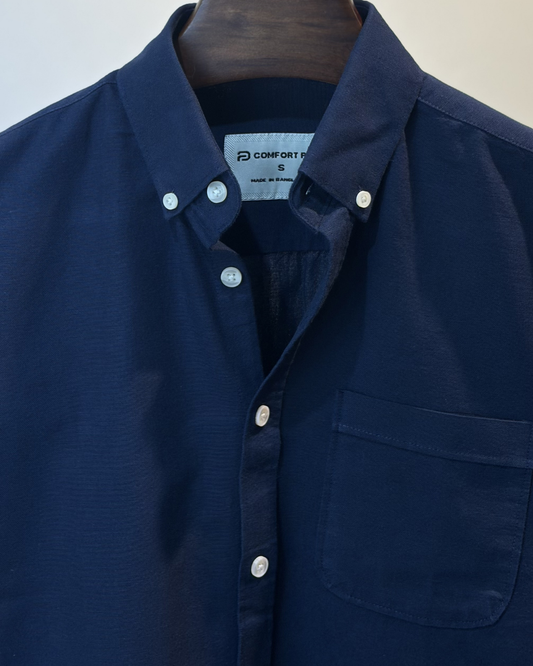Deep navy oxford shirt