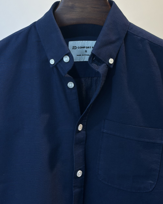 Deep navy oxford shirt