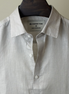 Light Beige Solid Linen Shirt