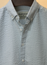 Light Blue Stripe Seersucker Shirt