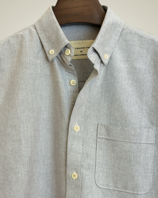 Light Grey oxford cotton shirt