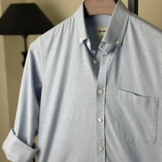 Light sky blue oxford shirt