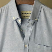 Light sky blue oxford shirt