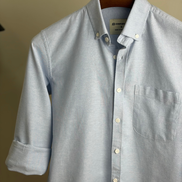 Light sky blue oxford shirt