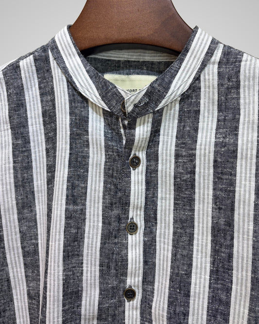 Dark Grey Striped Katua