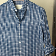 Navy Check Full Shirt