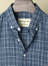 Navy Check Full Shirt