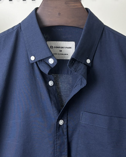 Navy Oxford Shirt