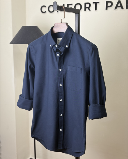 Navy Oxford Shirt