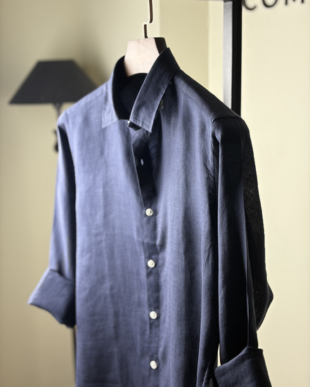 Navy Oxford Shirt