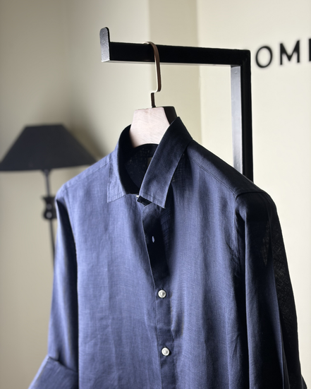 Navy Oxford Shirt