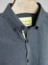 Navy Blue Vertical Stripe Casual Shirt