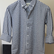 Navy Gingham