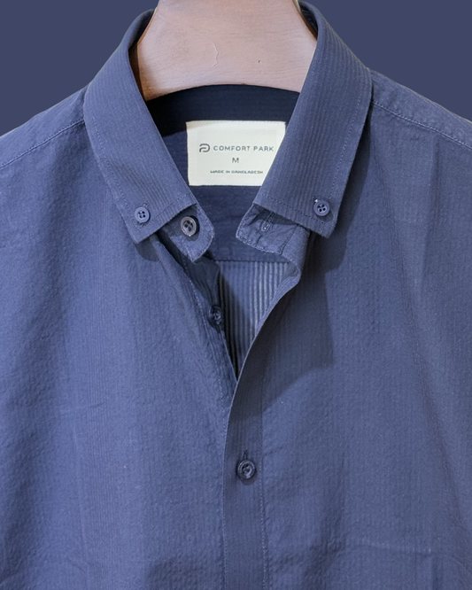 Navy Ripple Shirt