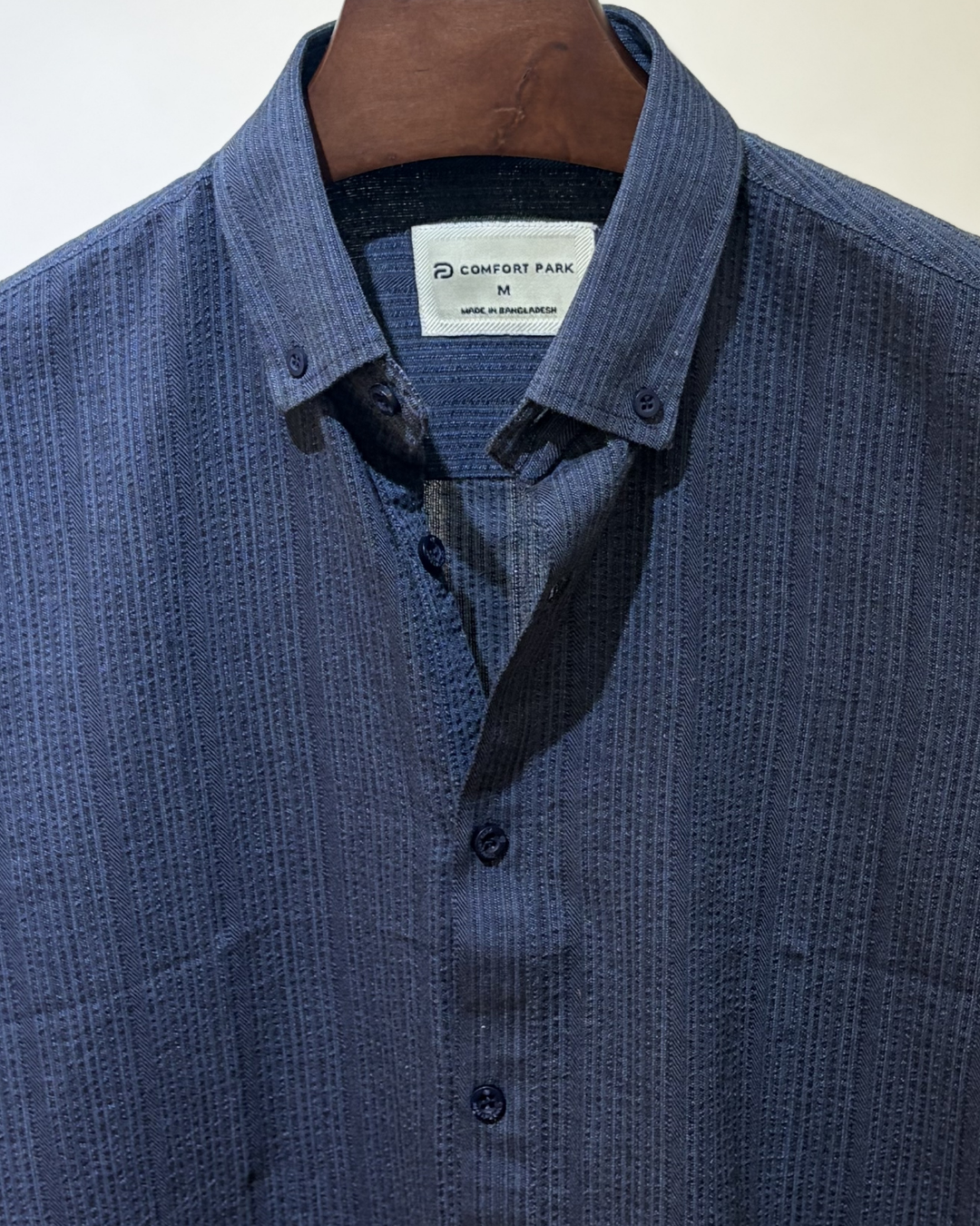 Navy Tonal Stripe