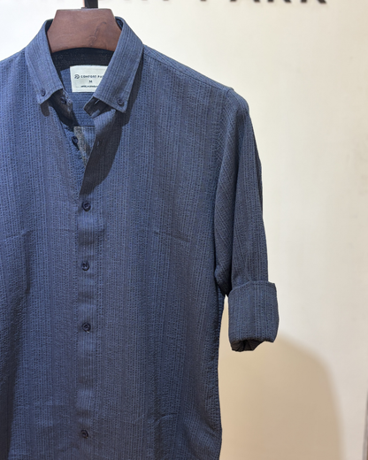 Navy Tonal Stripe