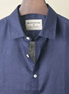 Navy blue solid Linen shirt